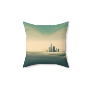 Cojín Cuadrado de Poliéster Trenzado